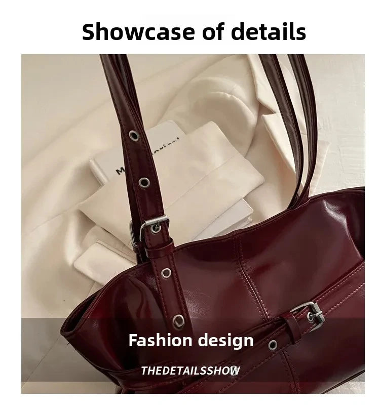 Suede Bucket Tote Bag