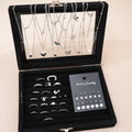 51-Piece Silver Butterfly Heart Pearl Jewelry Set for Women – Necklaces, Earrings & Rings | Fashion Daily Outfit Accessories