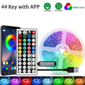 RGB LED Strip Lights — Color Changing with App & Remote