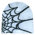 Y2K Spider Web Knit Beanie
