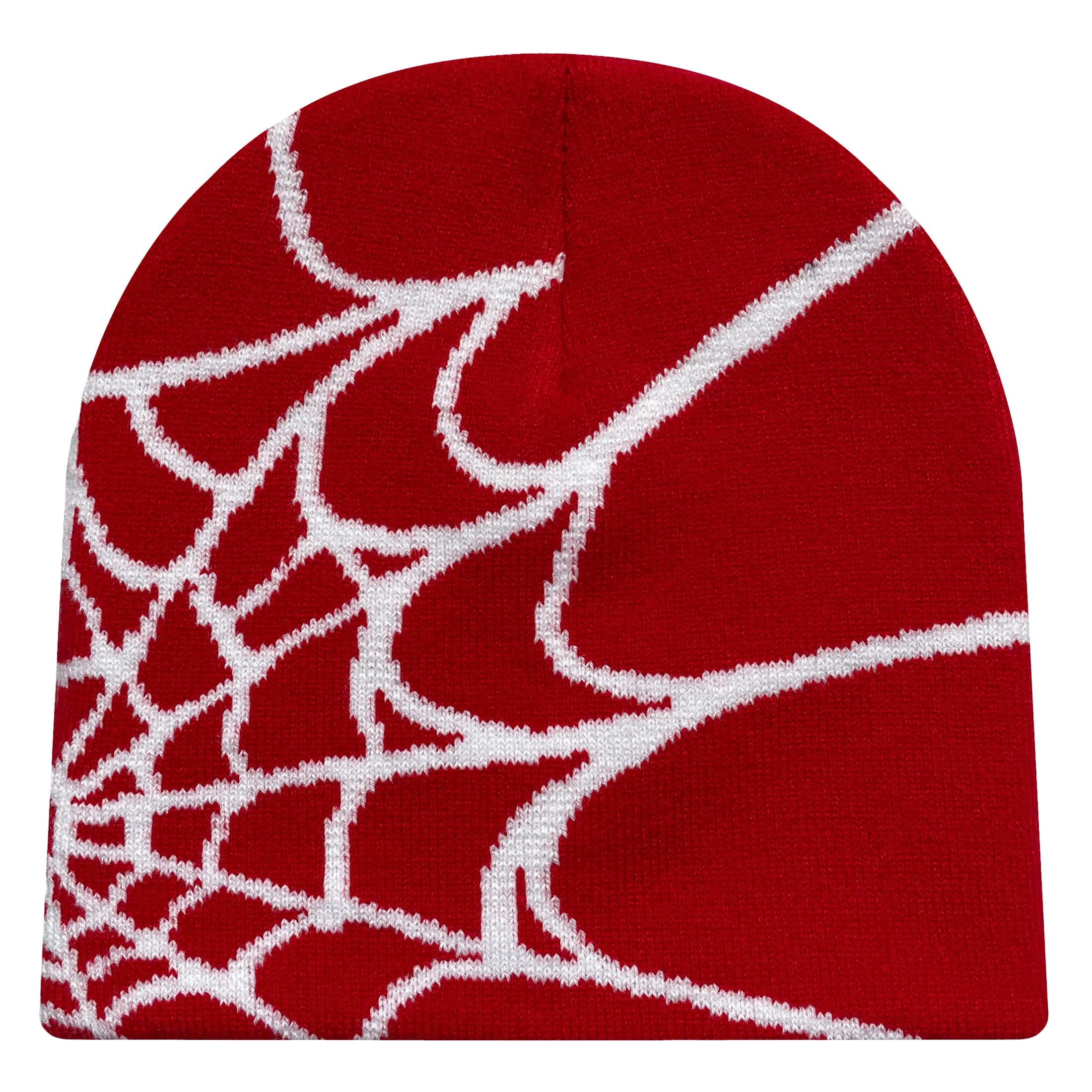 Y2K Spider Web Knit Beanie