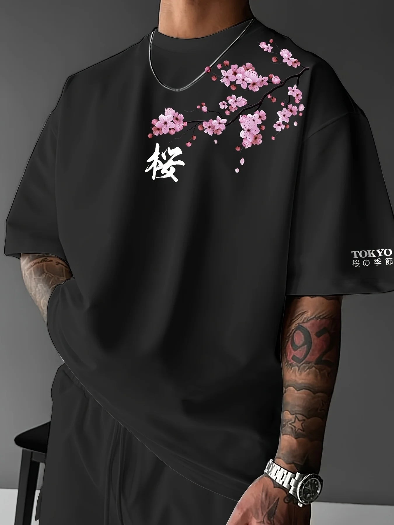 Japanese Cherry Blossom Graphic Tee